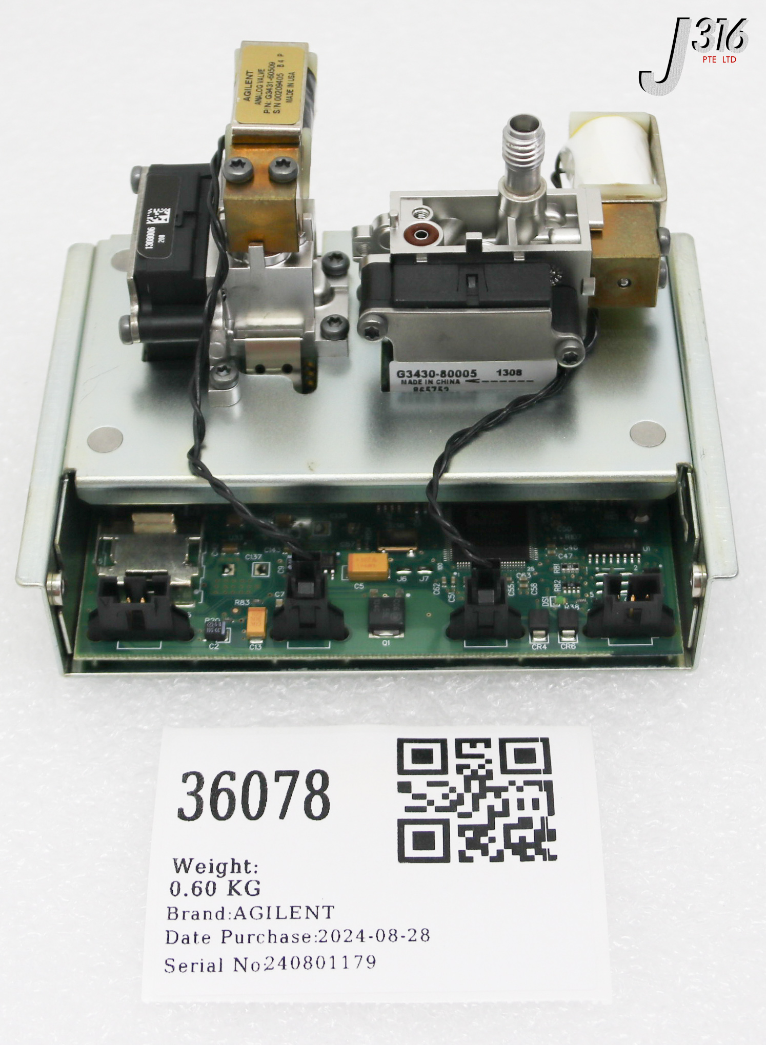 ：.： 36078 AGILENT SSL MANIFOLD, 100 PSI (NEW) G3452-60852 | eBay